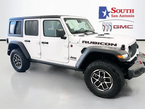 Bright White Clearcoat 2024 Jeep Wrangler Rubicon