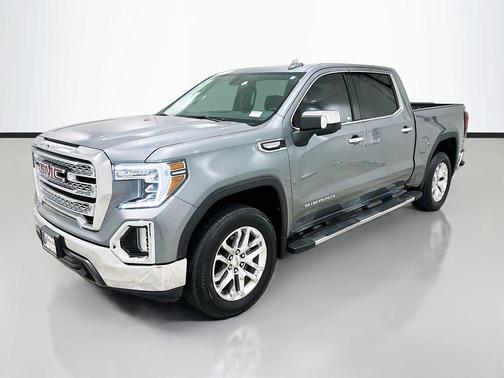 Satin Steel Metallic 2021 GMC Sierra 1500 SLT