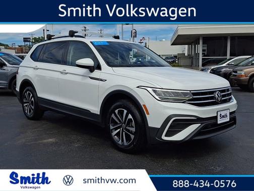 Pure White 2023 Volkswagen Tiguan 2.0T S