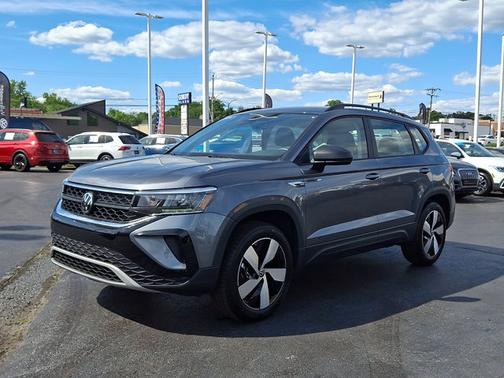 Platinum Gray Metallic 2024 Volkswagen Taos 1.5T S
