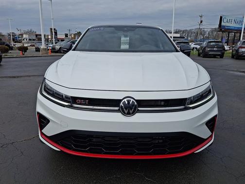 Pure White W/Black Roof 2025 Volkswagen Jetta GLI 2.0T Autobahn