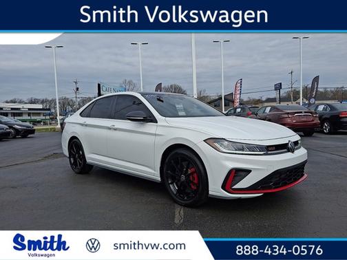 Pure White W/Black Roof 2025 Volkswagen Jetta GLI 2.0T Autobahn