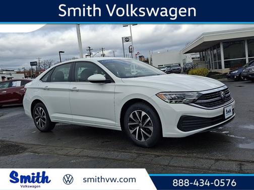 Pure White 2024 Volkswagen Jetta 1.5T S