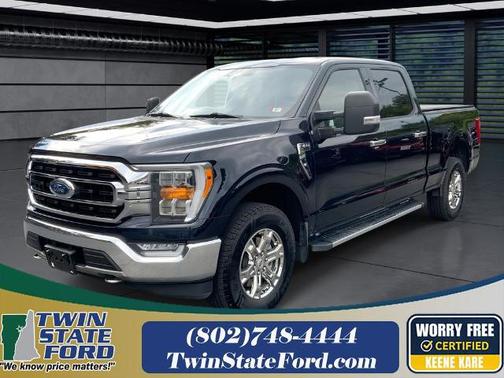 ANTIMATTER BLUE METALLIC 2021 Ford F-150 XLT