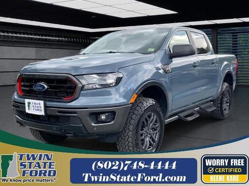 AZURE GRAY 2023 Ford Ranger XLT