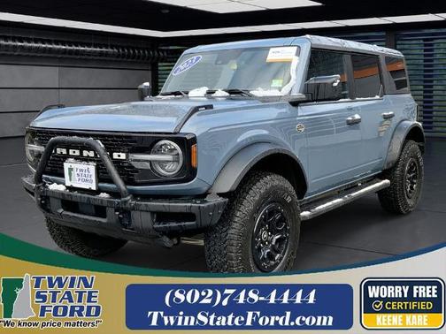 AZURE GRAY MET TRI-COAT 2023 Ford Bronco