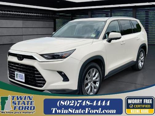 Cream 2024 Toyota Grand Highlander LIMITED