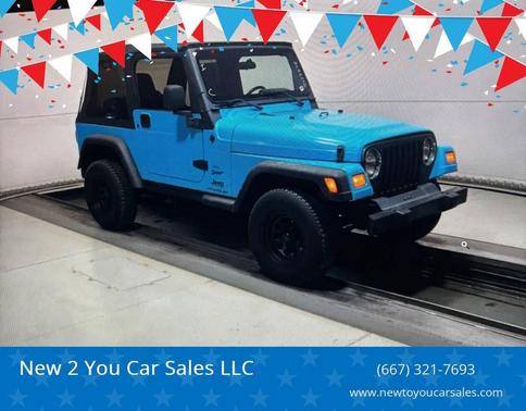 Turquoise 2006 Jeep Wrangler X
