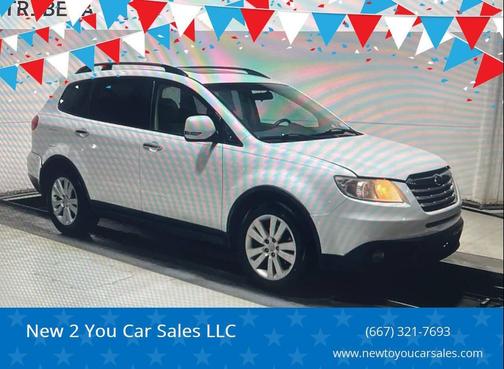 Satin White Pearl 2009 Subaru Tribeca Special Edition 7-Passenger