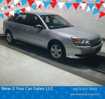 Galaxy Silver Metallic 2004 Chevrolet Malibu Maxx LS