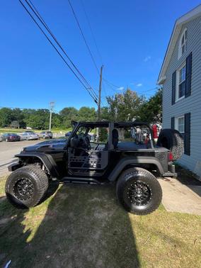 Black 2008 Jeep Wrangler X