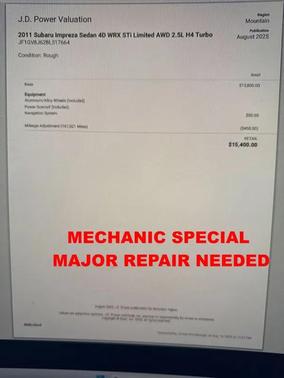 2011 Subaru Impreza WRX STi STI Limited