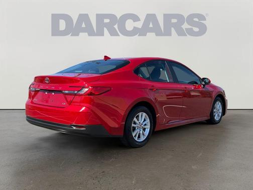 Supersonic Red 2025 Toyota Camry LE