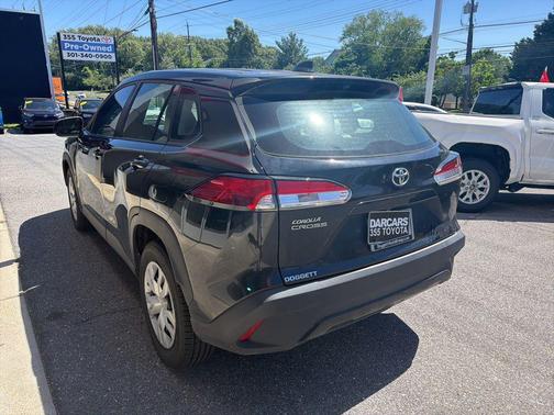 Jet Black 2023 Toyota Corolla Cross L