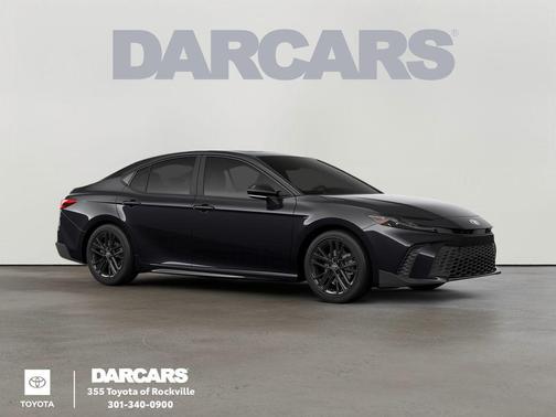 Midnight Black Metallic 2026 Toyota Camry SE