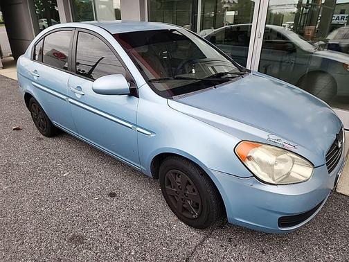Ice Blue Metallic 2009 Hyundai Accent GLS