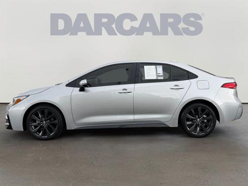 Classic Silver 2025 Toyota Corolla Hybrid SE