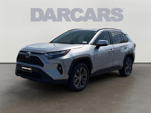 Silver Sky Metallic 2023 Toyota RAV4 Hybrid XLE Premium