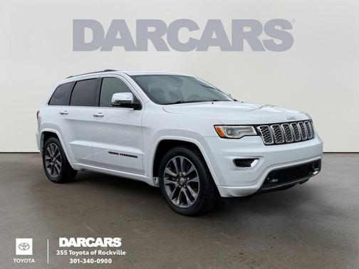 Bright White Clearcoat 2018 Jeep Grand Cherokee Overland