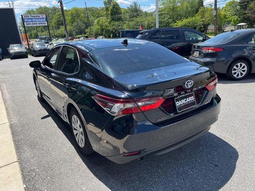 Midnight Black Metallic 2021 Toyota Camry LE