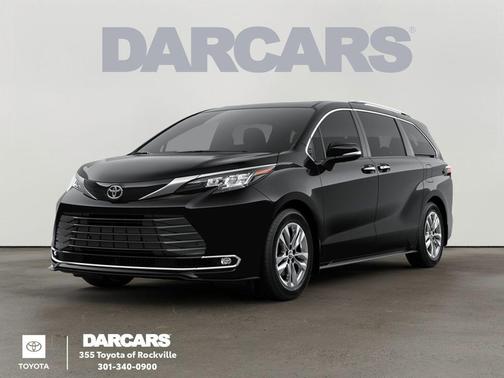 Midnight Black Metallic 2026 Toyota Sienna Limited