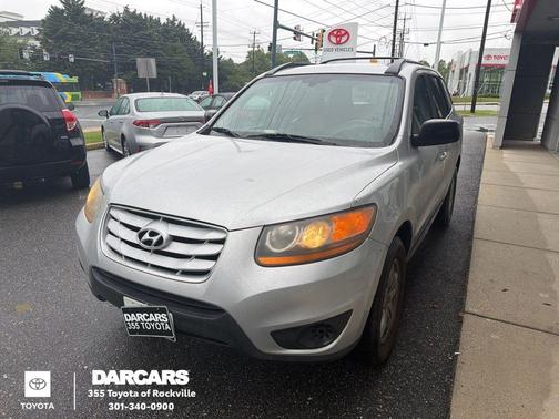 Moonstone Silver 2011 Hyundai SANTA FE GLS