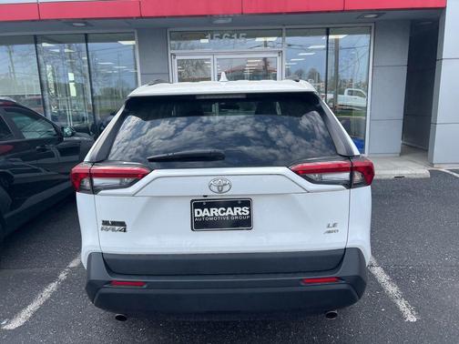 Super White 2021 Toyota RAV4 LE