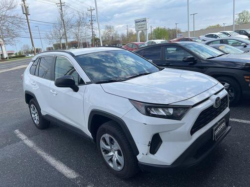 Super White 2021 Toyota RAV4 LE