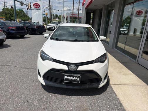 Super White 2019 Toyota Corolla LE