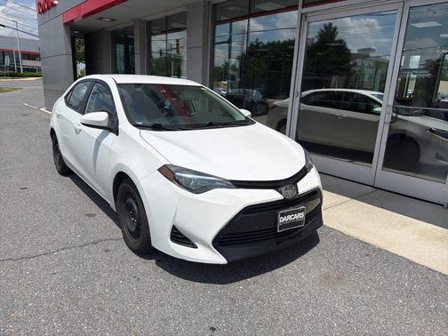 Super White 2019 Toyota Corolla LE