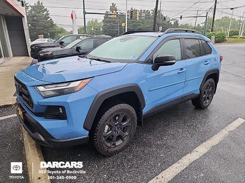 Cavalry Blue 2023 Toyota RAV4 TRD Off Road