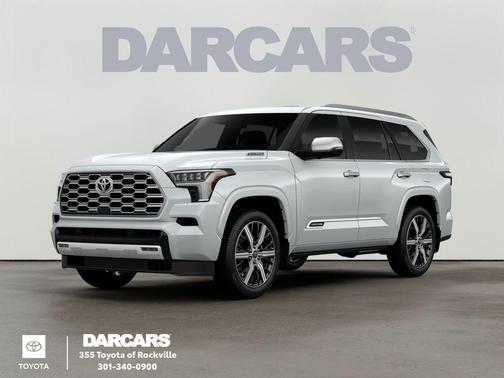 Wind Chill Pearl 2026 Toyota Sequoia Capstone