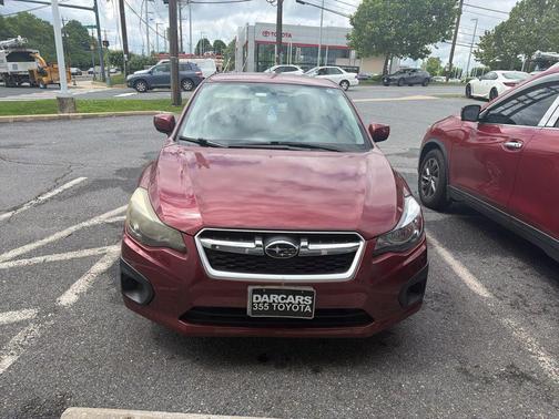 Camellia Red Pearl 2012 Subaru Impreza 2.0i Premium