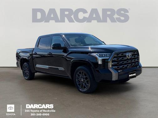 Midnight Black Metallic 2025 Toyota Tundra Platinum