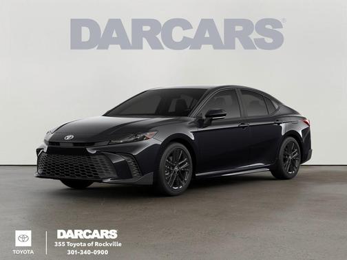 Midnight Black Metallic 2026 Toyota Camry SE