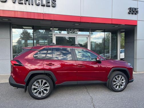 Ruby Flare Pearl 2025 Toyota RAV4 XLE Premium