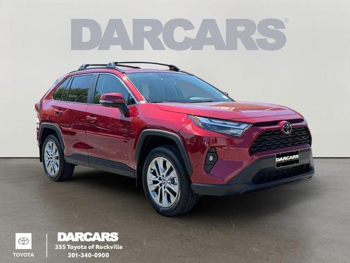 Ruby Flare Pearl 2025 Toyota RAV4 XLE Premium