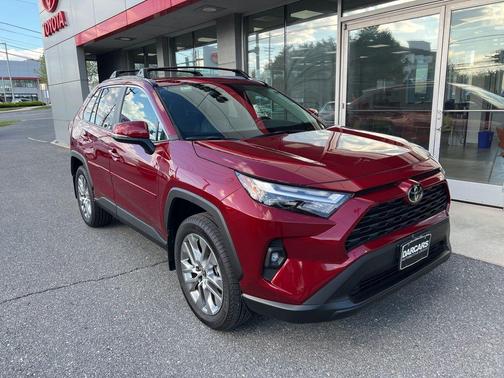 Ruby Flare Pearl 2025 Toyota RAV4 XLE Premium