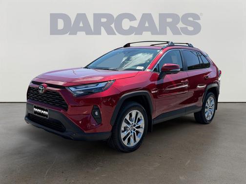 Ruby Flare Pearl 2025 Toyota RAV4 XLE Premium
