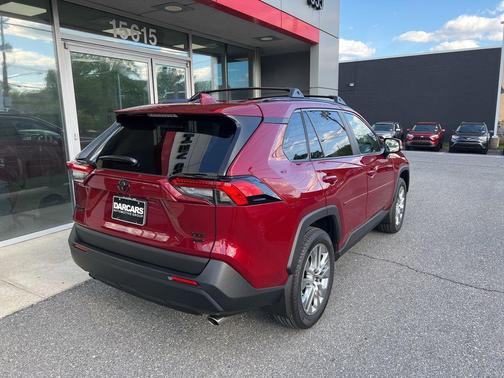 Ruby Flare Pearl 2025 Toyota RAV4 XLE Premium