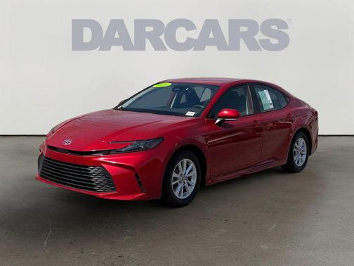 Supersonic Red 2025 Toyota Camry LE