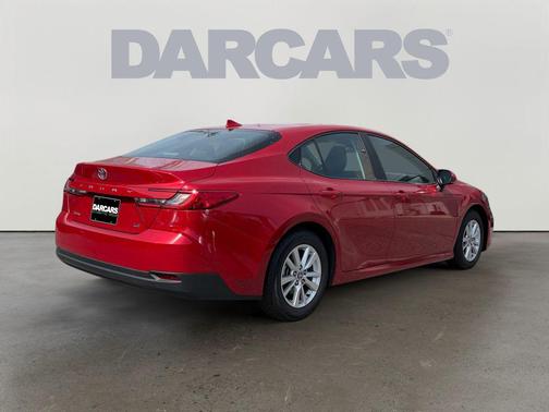 Supersonic Red 2025 Toyota Camry LE