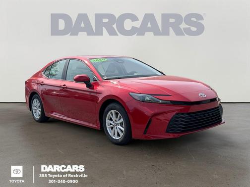 Supersonic Red 2025 Toyota Camry LE
