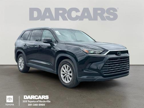 Midnight Black Metallic 2025 Toyota Grand Highlander XLE