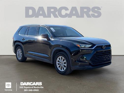 Midnight Black Metallic 2025 Toyota Grand Highlander XLE