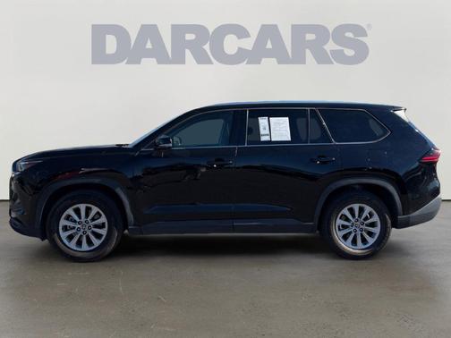Midnight Black Metallic 2025 Toyota Grand Highlander XLE
