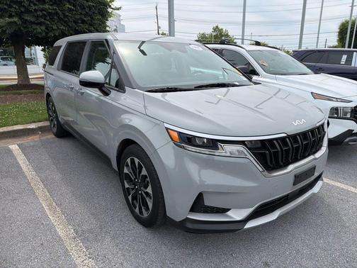 Ceramic Silver 2024 Kia Carnival EX