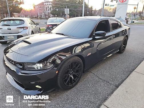 Pitch Black Clearcoat 2021 Dodge Charger R/T Scat Pack