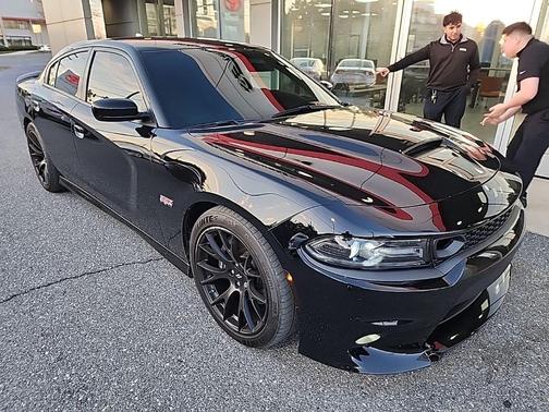 Pitch Black Clearcoat 2021 Dodge Charger R/T Scat Pack