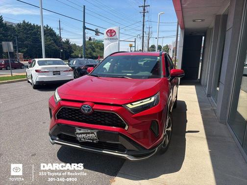 Supersonic Red 2023 Toyota RAV4 Prime SE